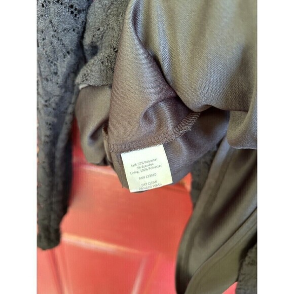 Show Me Your Mumu whimsigoth Y2K vampire diaries Elena Black Lace Casual Dress M - Picture 6 of 8